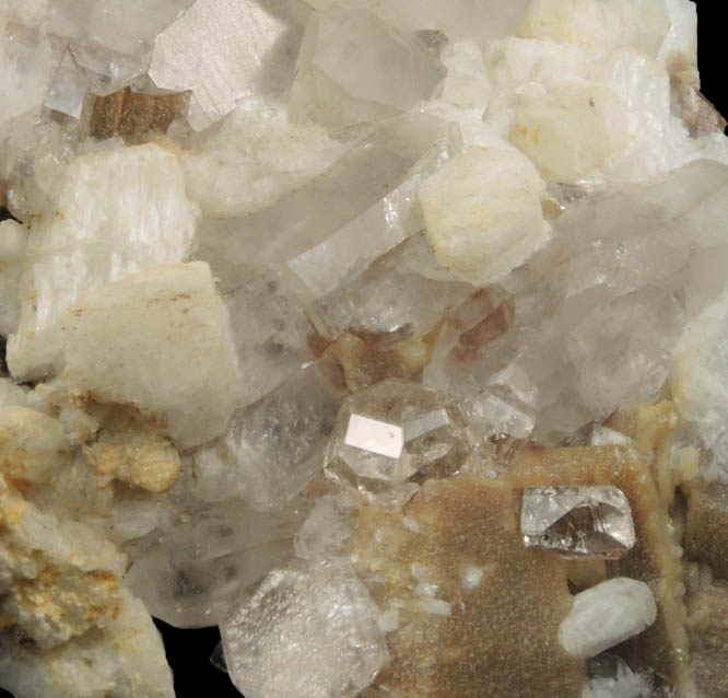Hydroxylherderite, Quartz, Topaz, Muscovite from Skardu Road, Baltistan, Gilgit-Baltistan, Pakistan