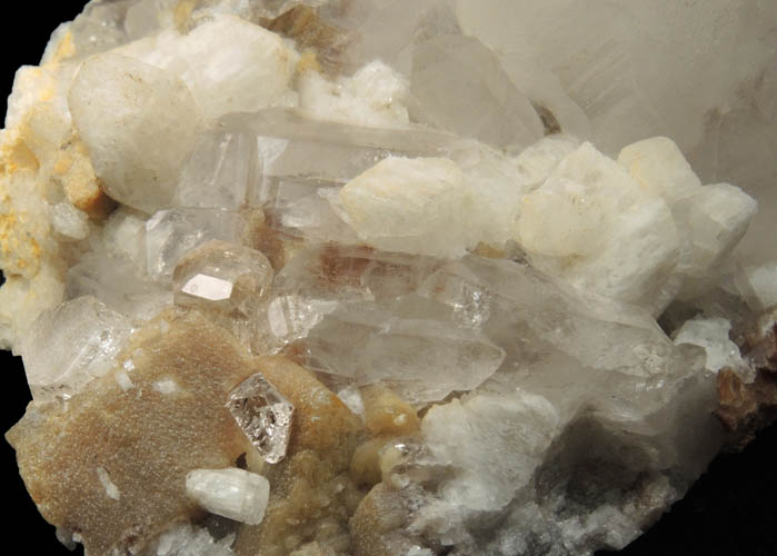 Hydroxylherderite, Quartz, Topaz, Muscovite from Skardu Road, Baltistan, Gilgit-Baltistan, Pakistan