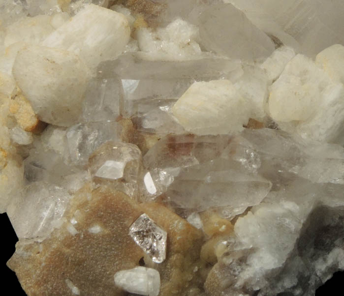 Hydroxylherderite, Quartz, Topaz, Muscovite from Skardu Road, Baltistan, Gilgit-Baltistan, Pakistan