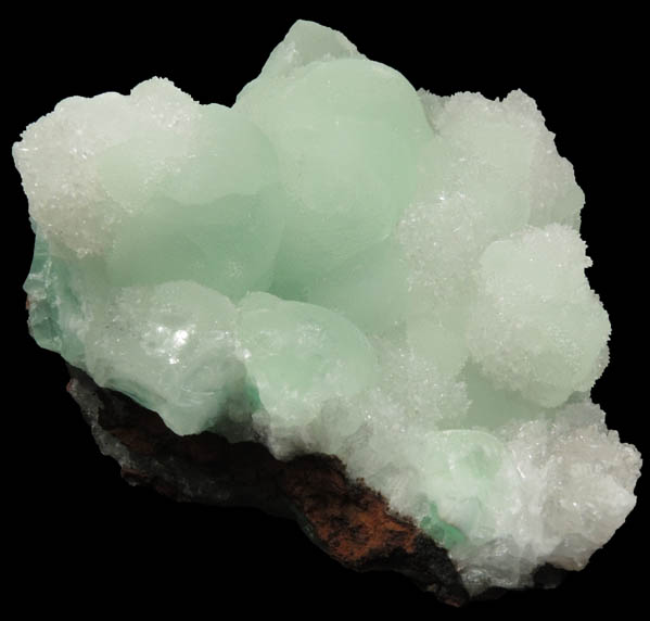 Smithsonite with Hemimorphite from Santa Eulalia District, Aquiles Serdn, Chihuahua, Mexico