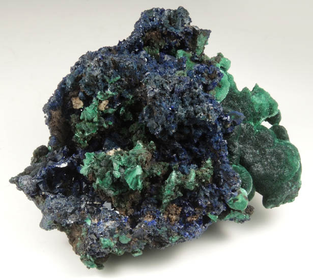 Azurite and Malachite from Sepon Mine, Vilabouly, Savannakhet, Laos