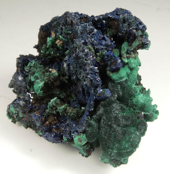 Azurite and Malachite from Sepon Mine, Vilabouly, Savannakhet, Laos