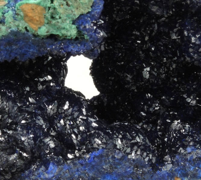 Azurite and Malachite from Liufengshan Mine, Guichi, Chizhou, Anhui, China