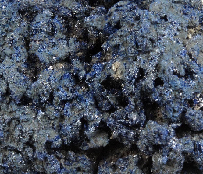 Azurite from Lavrion (Laurium) Mining District, Attica Peninsula, Greece