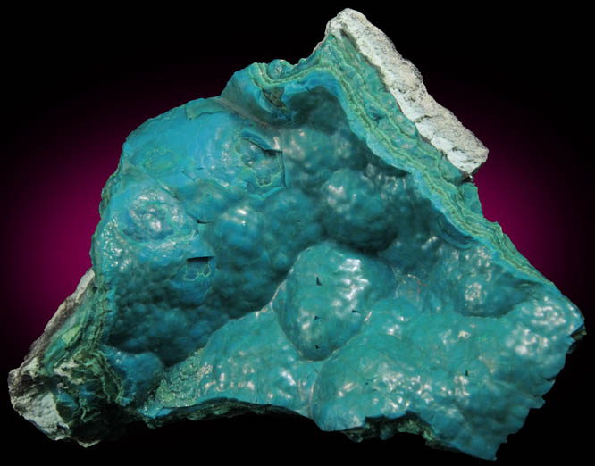 Chrysocolla from Mashamba West Mine, 13 km west of Kolwezi, Katanga Copperbelt, Lualaba Province, Democratic Republic of the Congo