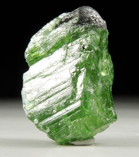 Forsterite var. Peridot with Magnetite from Suppat, Kohistan District, North-West Frontier Province, Pakistan