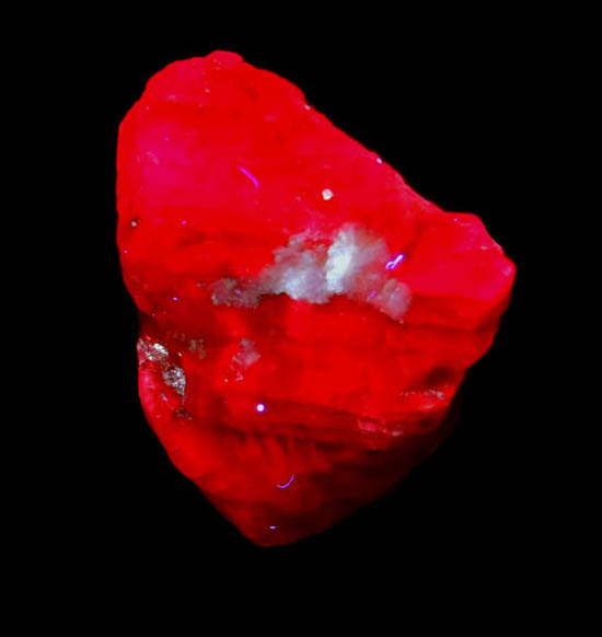 Corundum var. Ruby crystal from Jegdalek, Sarobi, Afghanistan