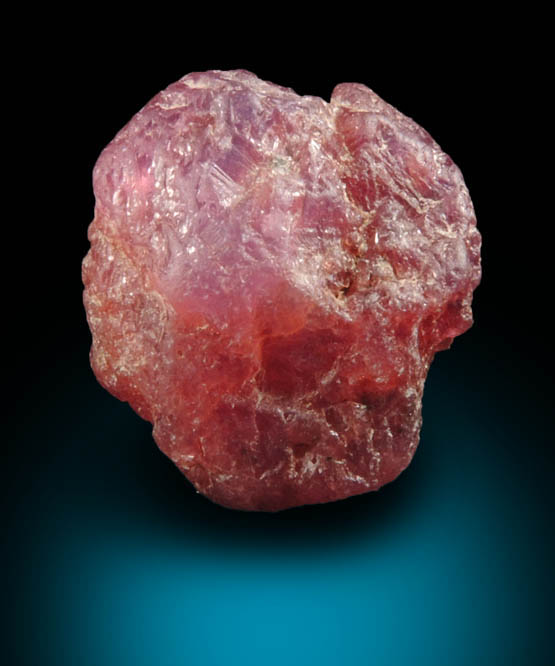 Corundum var. Ruby crystal from Winza, Mpwapwa District, Dodoma, Tanzania