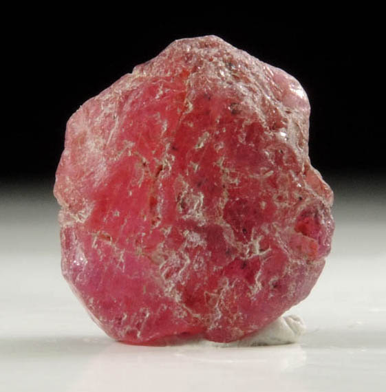 Corundum var. Ruby crystal from Winza, Mpwapwa District, Dodoma, Tanzania