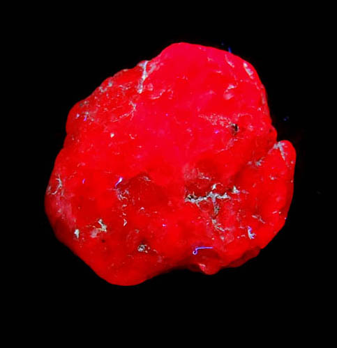 Corundum var. Ruby crystal from Winza, Mpwapwa District, Dodoma, Tanzania