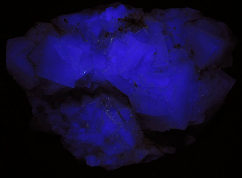 Fluorite with minor Calcite from Kharan District, Baluchistan, Pakistan