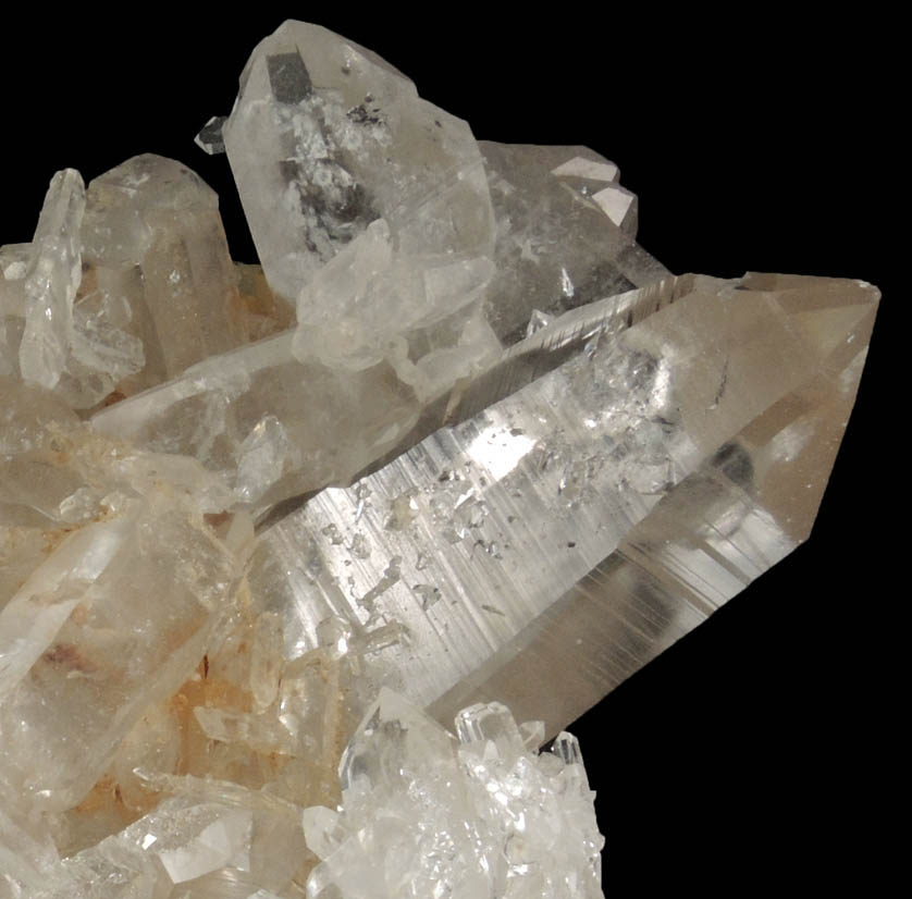 Quartz from Coleman's Mine, Miller's Mountain, Jessieville, Garland County, Arkansas