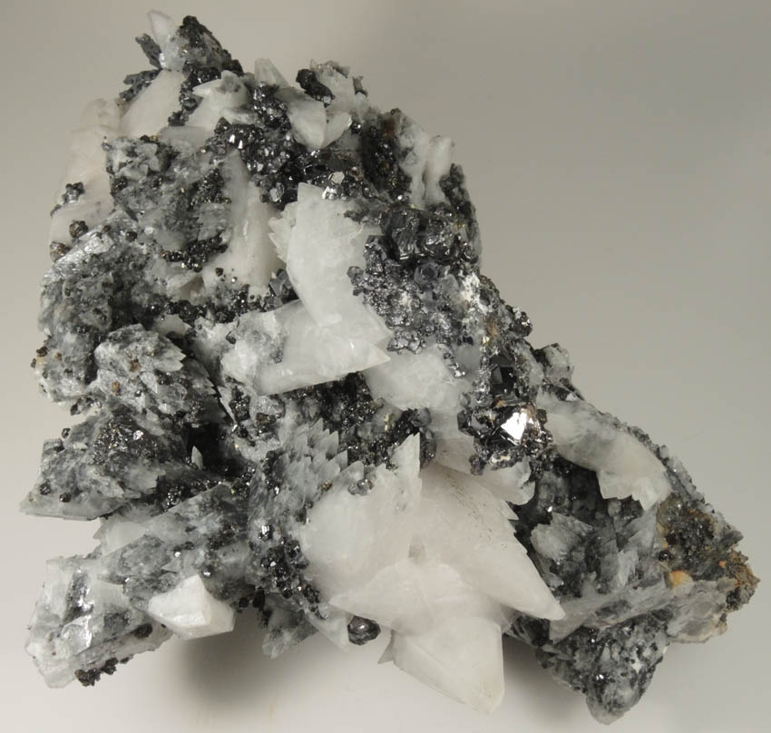 Calcite with Sphalerite, Galena, Pyrite from Santa Eulalia District, Aquiles Serdán, Chihuahua, Mexico