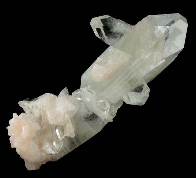 Apophyllite with Stilbite from Jalgaon, Maharastra, India