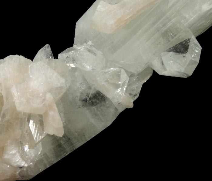 Apophyllite with Stilbite from Jalgaon, Maharastra, India