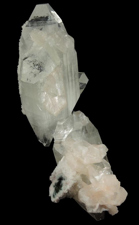 Apophyllite with Stilbite from Jalgaon, Maharastra, India