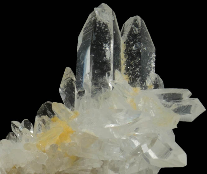 Quartz with Cookeite from Jeffrey Quarry, near North Little Rock, Pulaski County, Arkansas