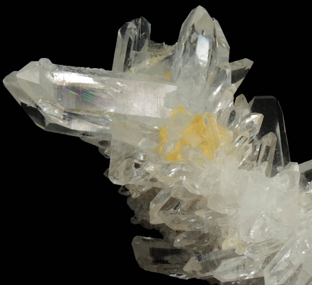 Quartz with Cookeite from Jeffrey Quarry, near North Little Rock, Pulaski County, Arkansas