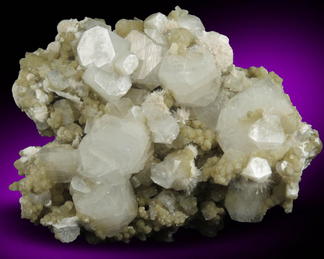 Apophyllite, Gyrolite, Okenite from Pune District, Maharashtra, India