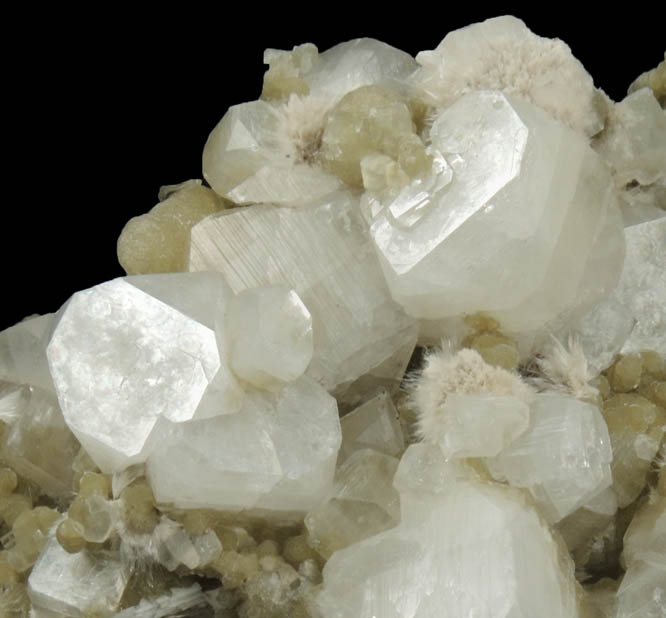 Apophyllite, Gyrolite, Okenite from Pune District, Maharashtra, India