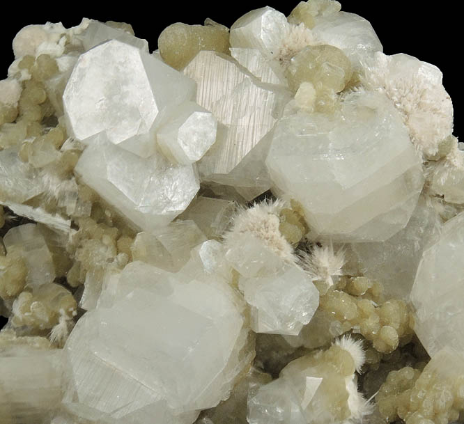 Apophyllite, Gyrolite, Okenite from Pune District, Maharashtra, India