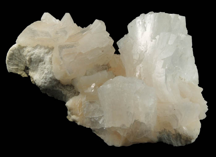 Heulandite on Mordenite from Aurangabad, Maharashtra, India