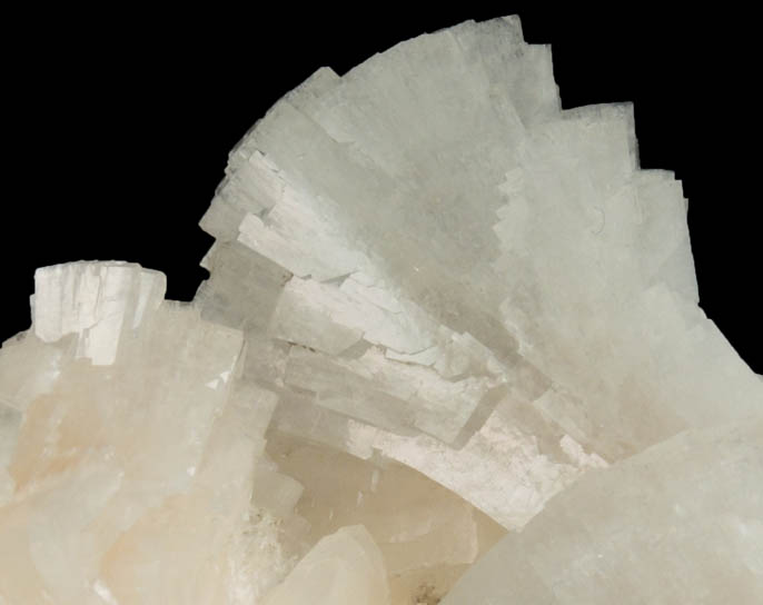 Heulandite on Mordenite from Aurangabad, Maharashtra, India