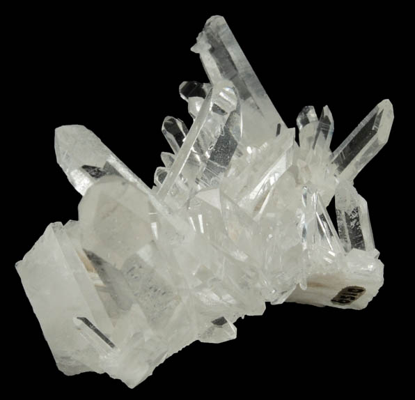 Quartz from Wegner Mines, Collier Creek, 4.4 km south of Mount Ida, Montgomery County, Arkansas