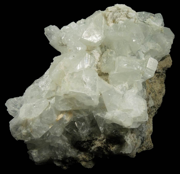 Apophyllite and Natrolite from Upper New Street Quarry, Paterson, Passaic County, New Jersey