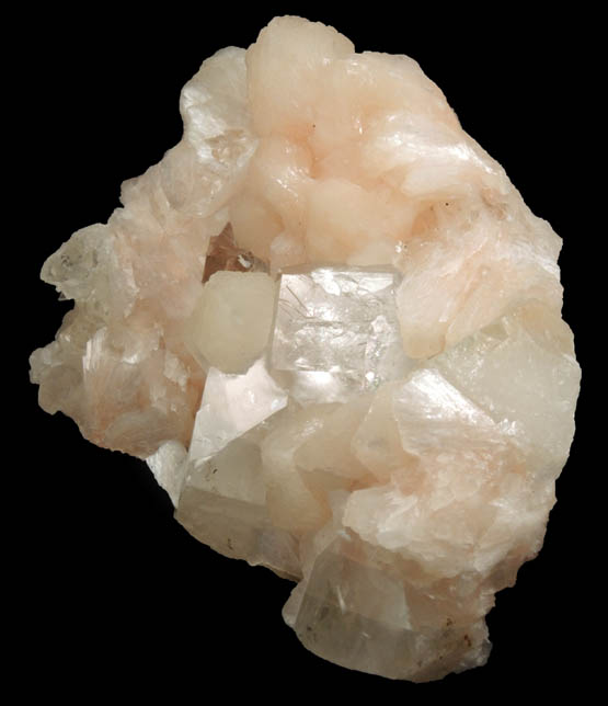 Apophyllite and Stilbite from Jalgaon, Maharashtra, India
