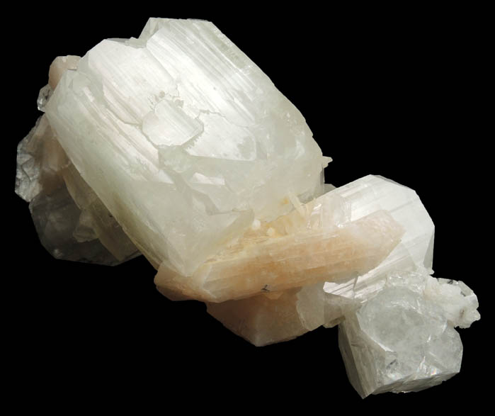 Apophyllite with Stilbite from Nashik District, Maharashtra, India