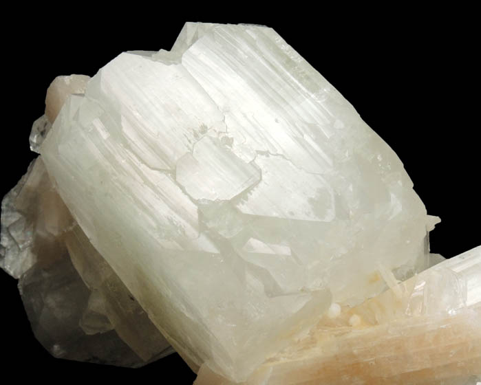 Apophyllite with Stilbite from Nashik District, Maharashtra, India