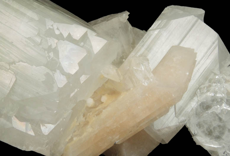 Apophyllite with Stilbite from Nashik District, Maharashtra, India