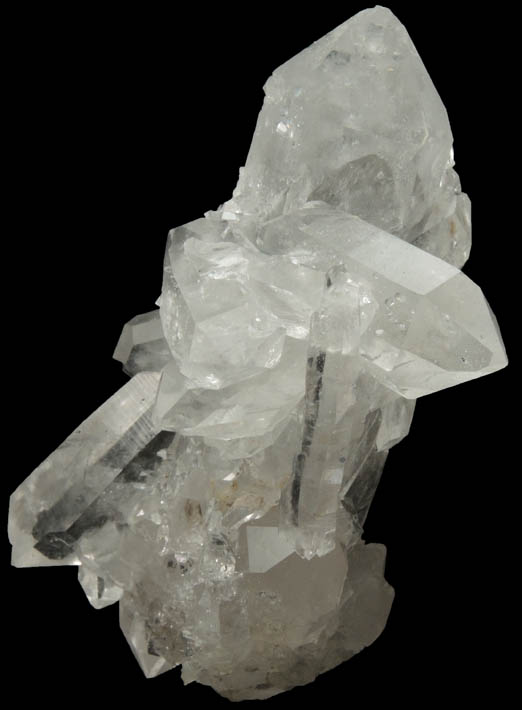 Quartz from Wegner Mines, Collier Creek, 4.4 km south of Mount Ida, Montgomery County, Arkansas