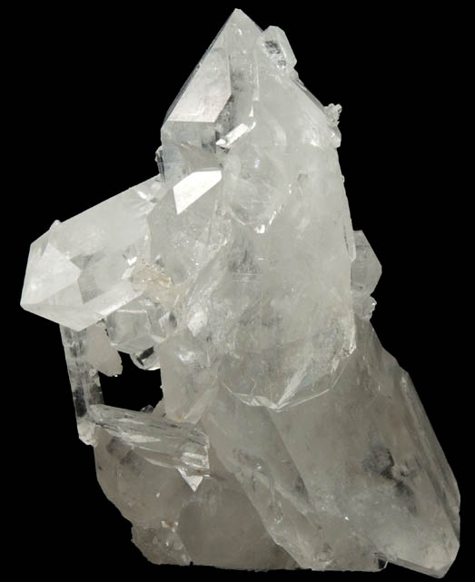 Quartz from Wegner Mines, Collier Creek, 4.4 km south of Mount Ida, Montgomery County, Arkansas