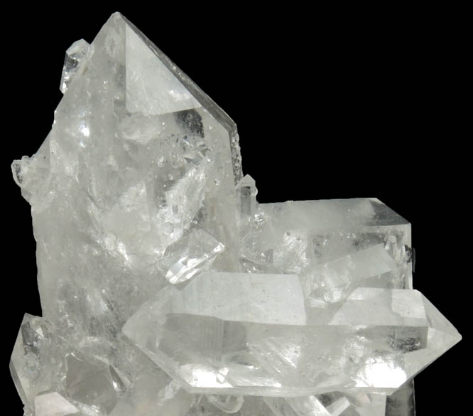 Quartz from Wegner Mines, Collier Creek, 4.4 km south of Mount Ida, Montgomery County, Arkansas