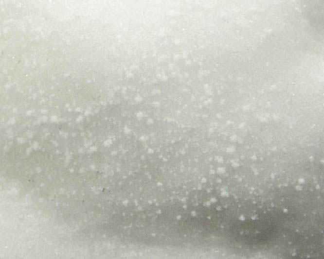 Halite (recrystallized road deicing salt) from Riverside Park, Field 8, DOT Storage Facility, Manhattan Island, New York County, New York