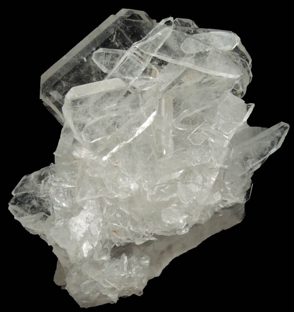 Quartz (tabular habit) from Macao Mine, So Geraldo do Baixio, Minas Gerais, Brazil