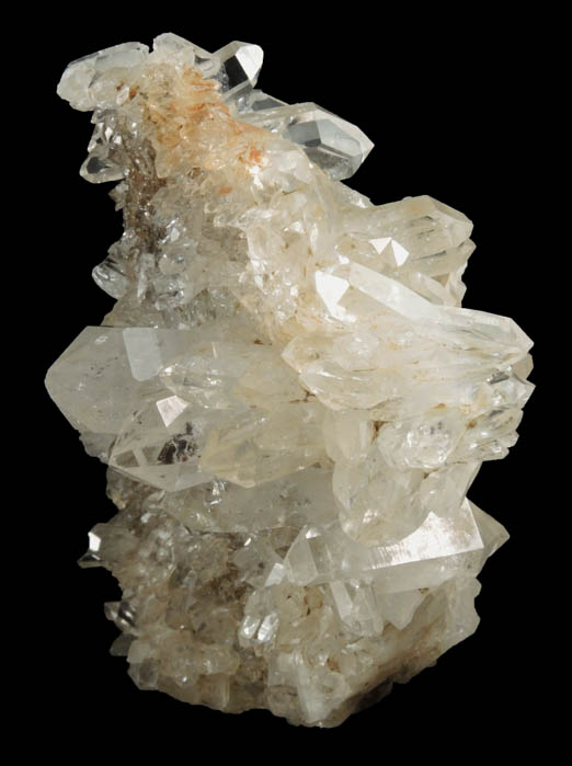 Quartz from railroad cut on eastern shore of Hudson River, between Schodack Landing and Poolsburg, Columbia County, New York