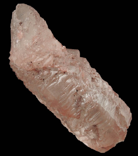 Quartz var. Pink Quartz from Parvati Valley, Kullu District, Himalaya Mountains, Himachal Pradesh, India