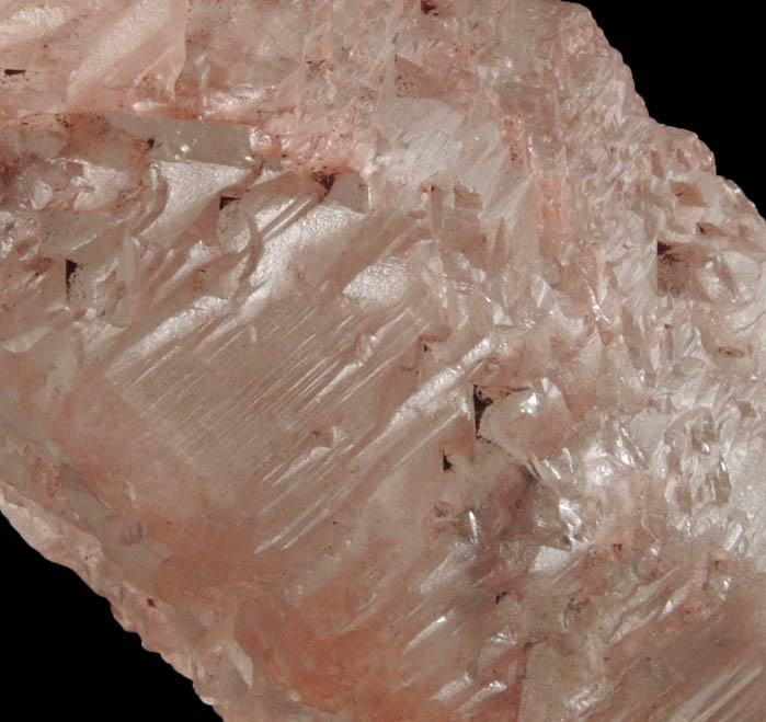 Quartz var. Pink Quartz from Parvati Valley, Kullu District, Himalaya Mountains, Himachal Pradesh, India