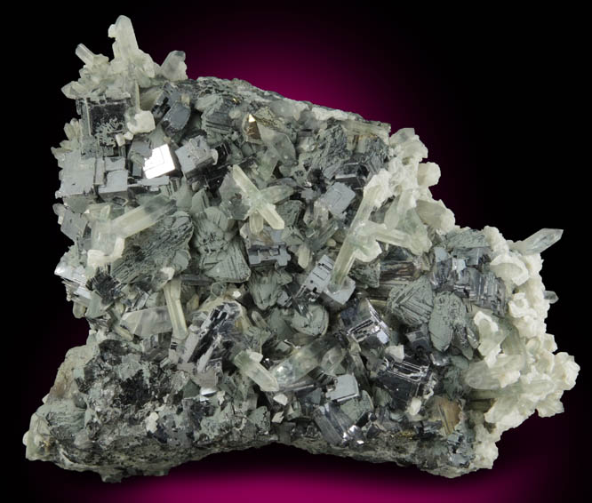 Galena, Sphalerite, Calcite, Quartz from Madan District, Rhodope Mountains, Bulgaria