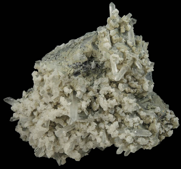 Galena, Sphalerite, Calcite, Quartz from Madan District, Rhodope Mountains, Bulgaria