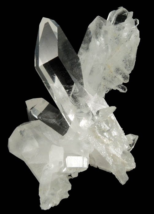 Quartz from Wegner Mines, Collier Creek, 4.4 km south of Mount Ida, Montgomery County, Arkansas