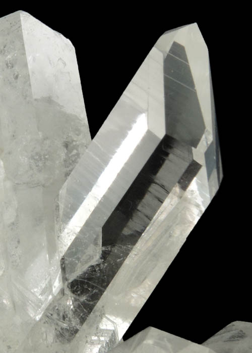 Quartz from Wegner Mines, Collier Creek, 4.4 km south of Mount Ida, Montgomery County, Arkansas