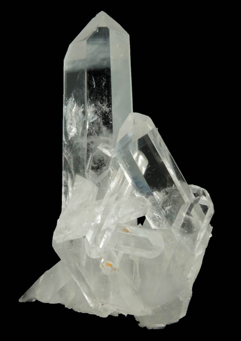 Quartz from Wegner Mines, Collier Creek, 4.4 km south of Mount Ida, Montgomery County, Arkansas