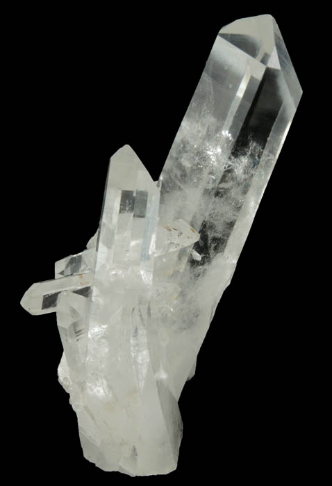 Quartz from Wegner Mines, Collier Creek, 4.4 km south of Mount Ida, Montgomery County, Arkansas