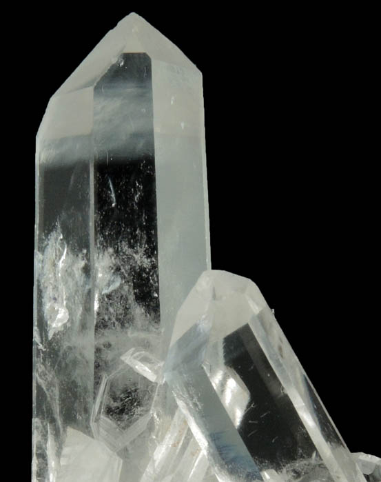 Quartz from Wegner Mines, Collier Creek, 4.4 km south of Mount Ida, Montgomery County, Arkansas