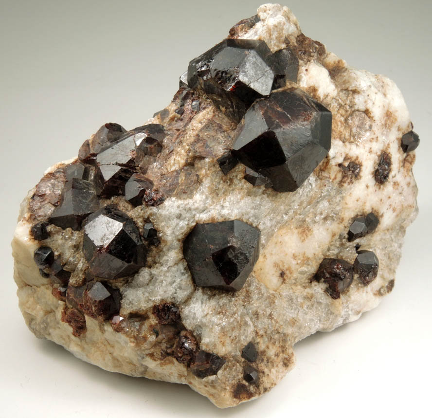 Almandine Garnet from Russell, Hampden County, Massachusetts