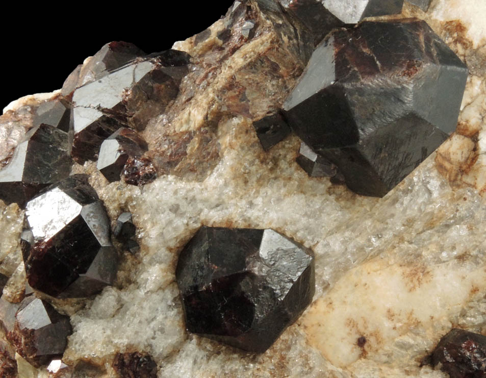 Almandine Garnet from Russell, Hampden County, Massachusetts